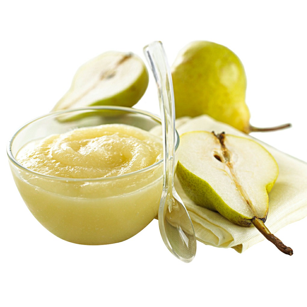 Pear puree concentrate